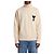 Ami Paris Rollkragenpullover Ami de Coeur Beige