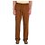 Valentino Garavani Pantaloni in gabardine di cotone Marrone