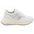 Sneakers Hogan Hi-Fi in pelle bianca e argento Bianco