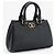 Valentino Garavani VLogo Signature Mini-Tasche aus körnigem Kalbsleder Schwarz - Ansicht 2