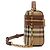 Burberry Mini bolso de tocador de cuadros Beige - vista 2