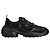 Roger Vivier Viv' on the Run Sneaker aus Leder und Stoff Schwarz