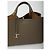Borsa in pelle Tod's small Grigio - vista 4