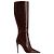 Paris Texas Stivale Vera 105 in croco Ebony Marrone