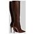Paris Texas Stivale Vera 105 in croco Ebony Marrone - vista 3