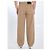 Pantaloni Burberry in twill di cotone marrone - vista 4