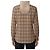 Burberry Camisa de algodão xadrez Emma Bege - vista 3