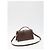 Borsa Jacquemus Le Grand Bambino in pelle marrone - vista 2