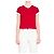 Versace T-shirt vintage in cotone stretch Rosso
