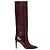 Paris Texas Stivali stiletto Rouge Noir 85 Bordò