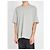 Ami Paris T-shirt in jersey di cotone Grigio - vista 2