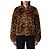 Arma Bomber reversível com estampado animal