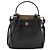 Mala bucket Romy Tory Burch em couro preto