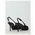 Dolce & Gabbana Escarpins slingback en dentelle Taormina Noir - vue 3