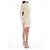 Balmain Robe monogramme PB Labyrinth Beige - vue 2