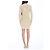Balmain Robe monogramme PB Labyrinth Beige - vue 4