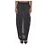 Falda larga Lucian Khaite en organza de seda negra Negro