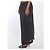 Falda larga Lucian Khaite en organza de seda negra Negro - vista 2