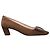 Roger Vivier Décolleté Belle Vivier in camoscio Marrone