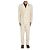 Lardini Two-piece Linen Suit Cream