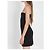 Vestido slip mini de seda preto Alexander Wang - vista 3