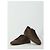 Common Projects Baskets Achilles Premium en daim marron foncé - vue 5