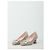 Roger Vivier Décolleté Belle Vivier Trompette Grigio - vista 2