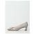 Roger Vivier Décolleté Belle Vivier Trompette Grigio - vista 4