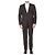 Tonello Suit in viscose blend Brown