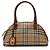 Bolsa Burberry Primrose em lona de algodão bege