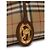 Bolsa Burberry Primrose em lona de algodão bege - vista 4