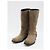 Golden Goose High biker boots in suede Brown - view 2