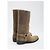 Golden Goose High biker boots in suede Brown - view 3