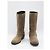 Golden Goose High biker boots in suede Brown - view 5