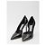 Décolleté Jimmy Choo Brigitte 100 in pelle nera Nero - vista 2