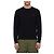 Ami Paris Ami De Coeur Pullover aus schwarzer Merinowolle
