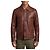 Arma Steep Jacke aus pflanzlichem Leder Braun