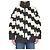 Raxxy Giacca puffer bianca e nera