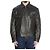 Dolce & Gabbana Lederjacke in Used-Optik Schwarz