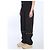 Pantaloni baggy Moncler in cotone nero - vista 2