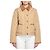 Burberry Chaqueta corta acolchada estilo campo Beige