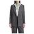 Sutton New York Chaqueta cruzada antracita