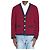 Valentino Garavani Toute La V Cardigan Blau Wolle