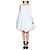 Abito midi Jacquemus Lavande a righe bianco e azzurro