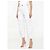 Pantalones cargo Julia Darkpark blancos de algodón - vista 2