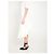 Jacquemus Saia midi drapeada com godet Branco - vista 3