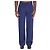 Valentino Garavani Pantaloni in gabardine di cotone Blu
