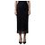 Dolce & Gabbana Falda midi de encaje negra Negro