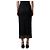 Dolce & Gabbana Falda midi de encaje negra Negro - vista 3