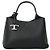 Borsa Micro Tod's in pelle grana nera Nero